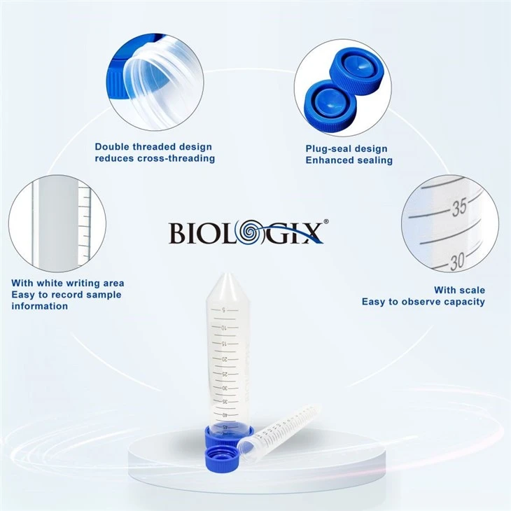 15ml/50ml Sterile Centrifuge Tubes