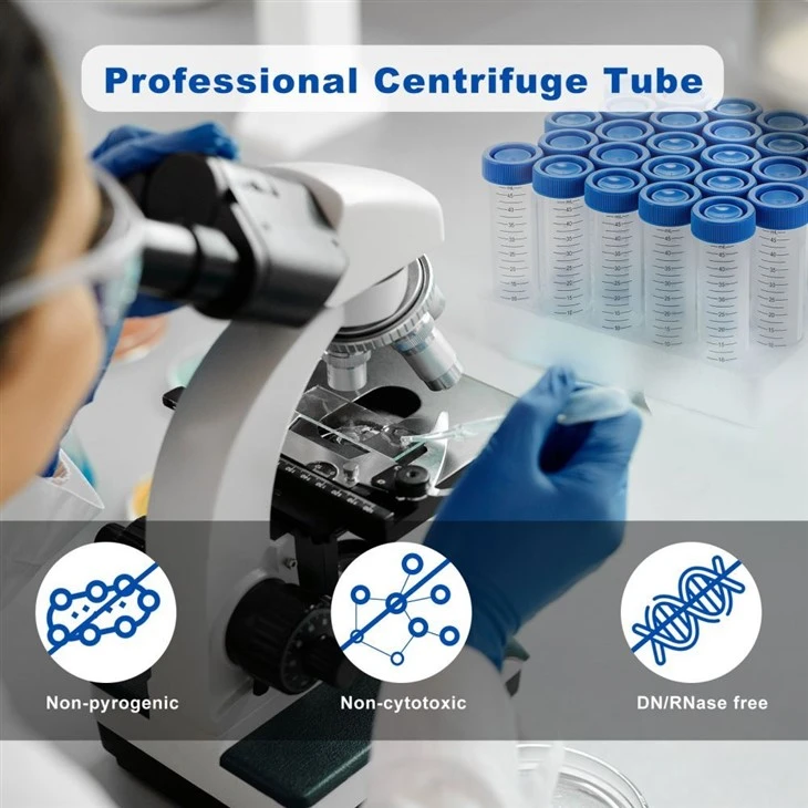 15ml/50ml Sterile Centrifuge Tubes